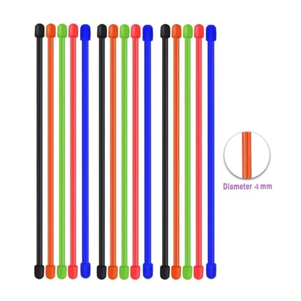Gear Tie Reusable - Correias Reutilizáveis para Laços Torção, Borracha