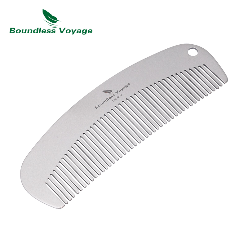 Comb Pocket Titanium - Pente de Cabelo e Barba em