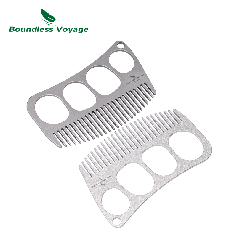 Comb Pocket Titanium - Pente de titânio sem cabo Boundless
