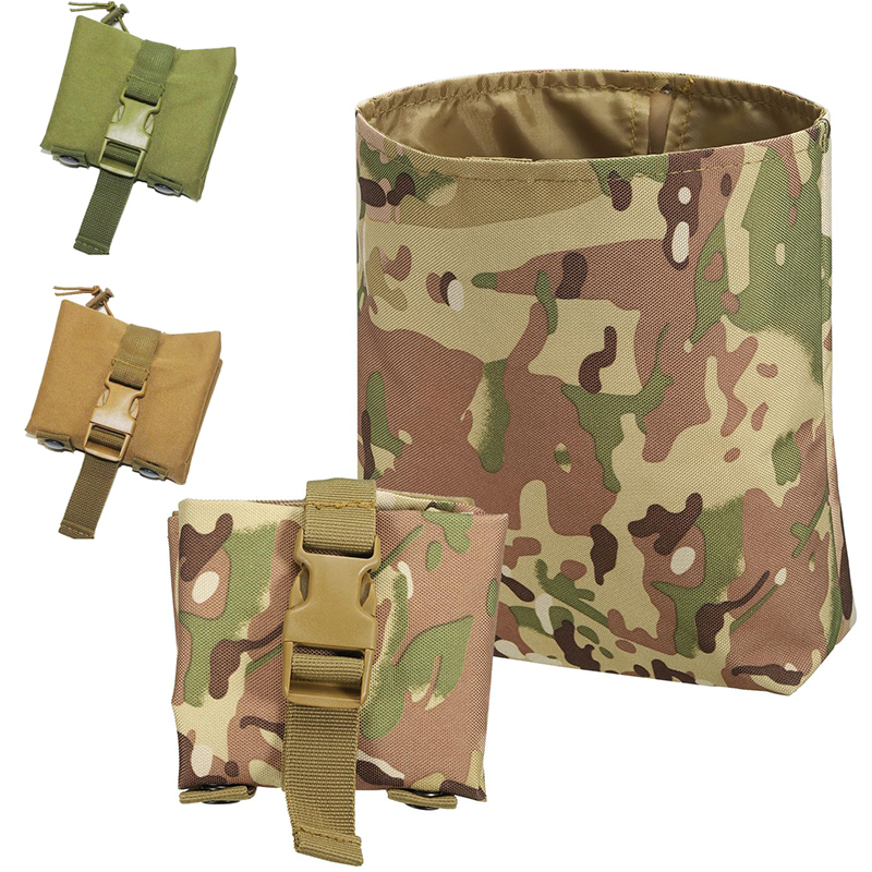 Edc Carry Belt Pouch - Molle dobrável despejo gota revista bolsa