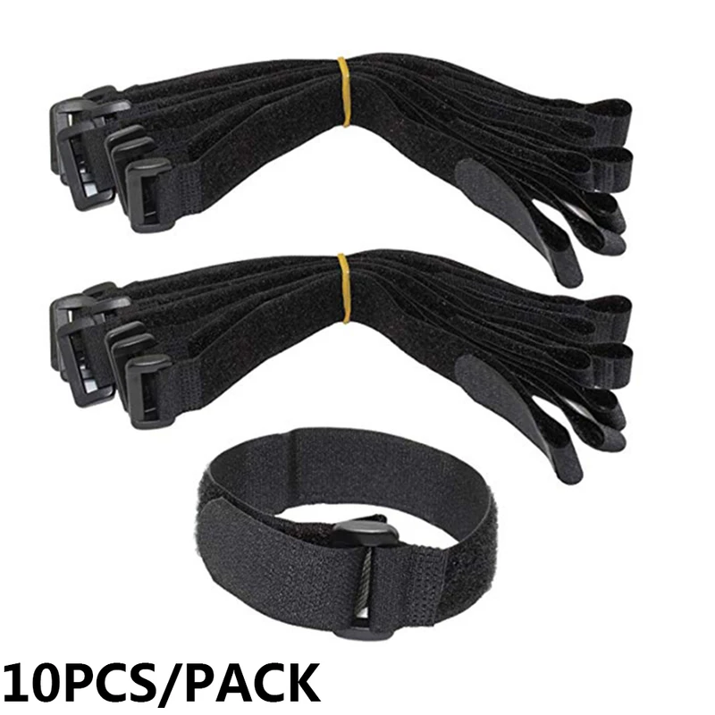 Gear Tie Reusable - 10 pc 2*50cm reutilizável fixação bicicleta