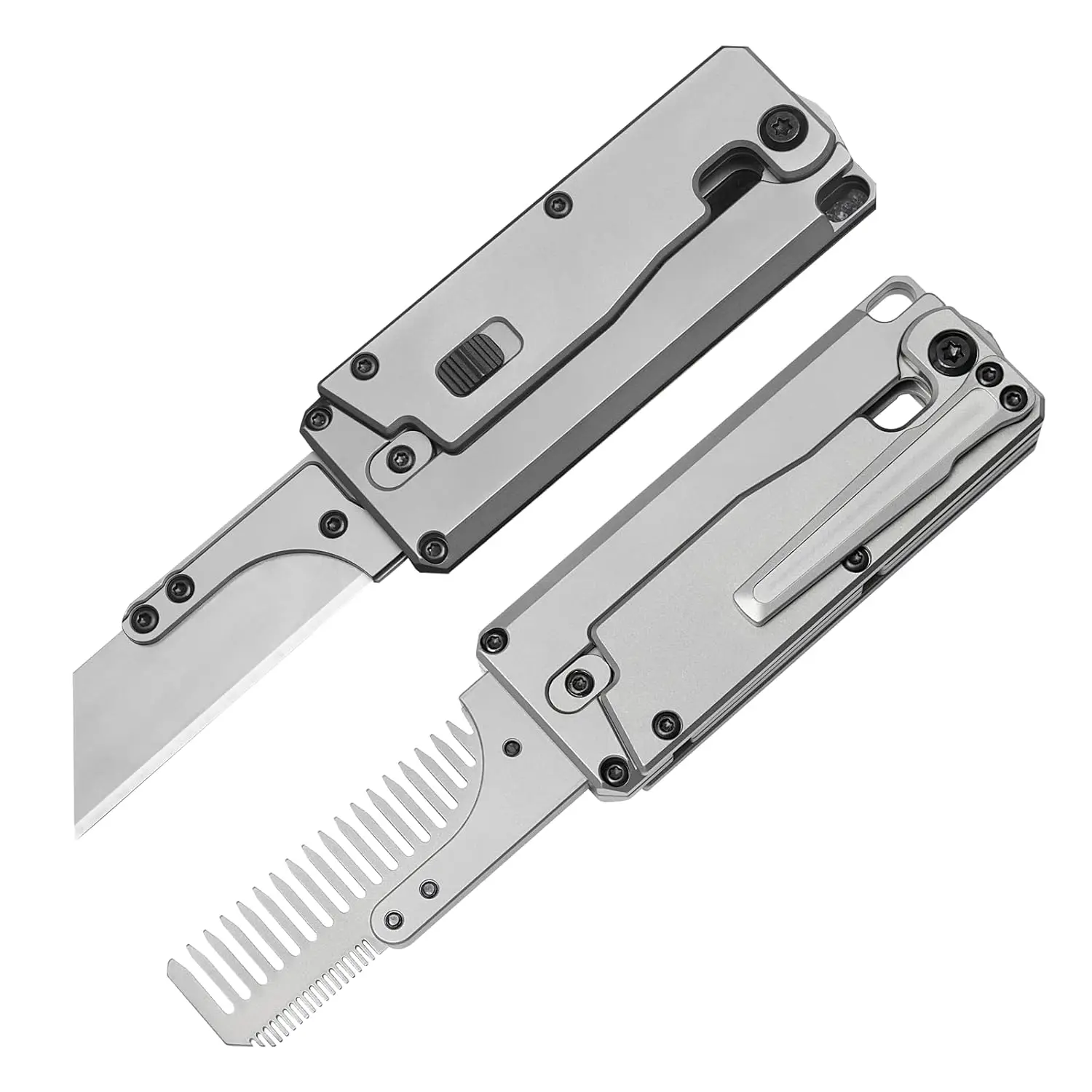 Comb Pocket Titanium - FEGVE TC347 2 em 1: Cortador