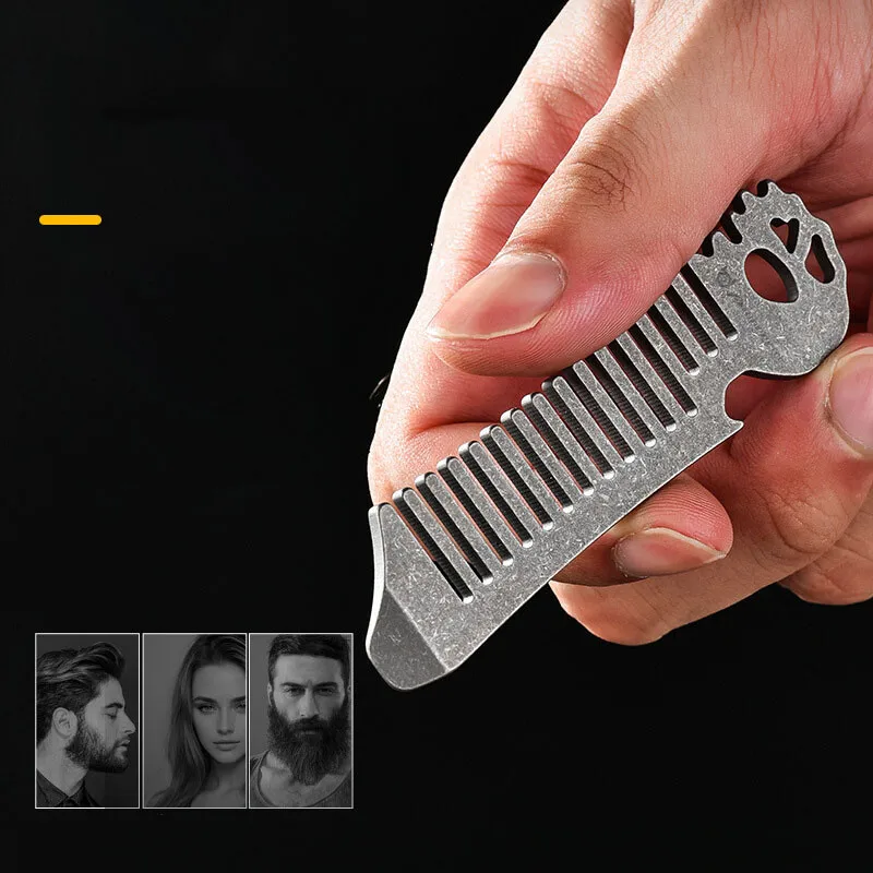 Comb Pocket Titanium - Pente de liga de titânio FEGVE