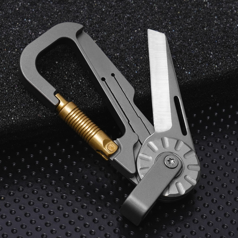 Edc Car Carry - Chaveiro edc de liga de titânio