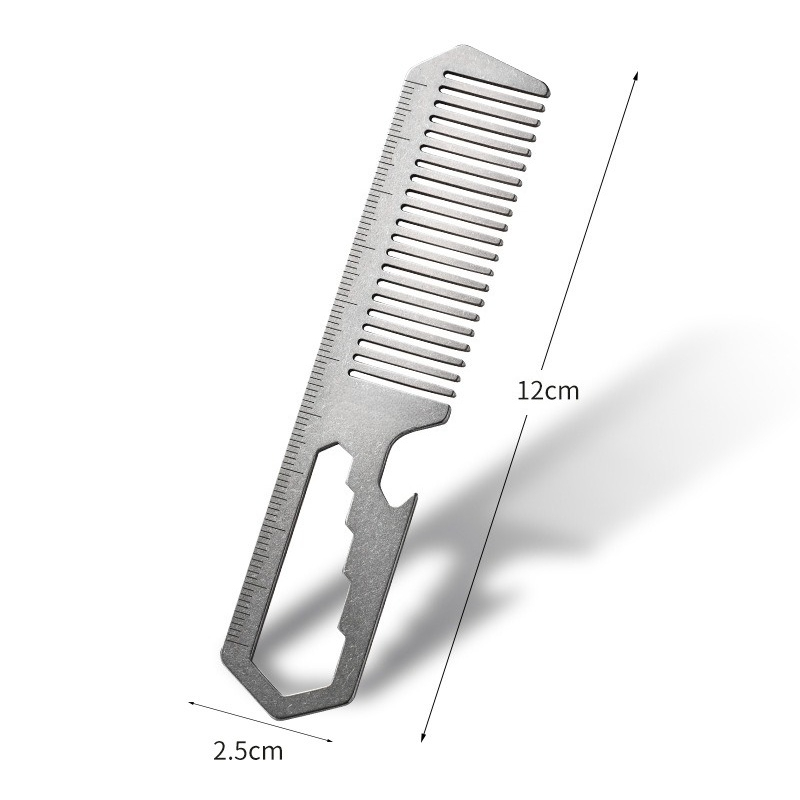 Novo Pente Multifuncional de L - Comb Pocket Titanium avaliação e preço
