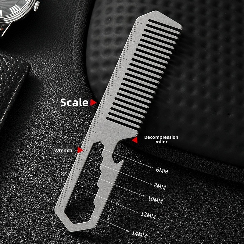 Novo Pente Multifuncional de L - Comb Pocket Titanium avaliação e preço