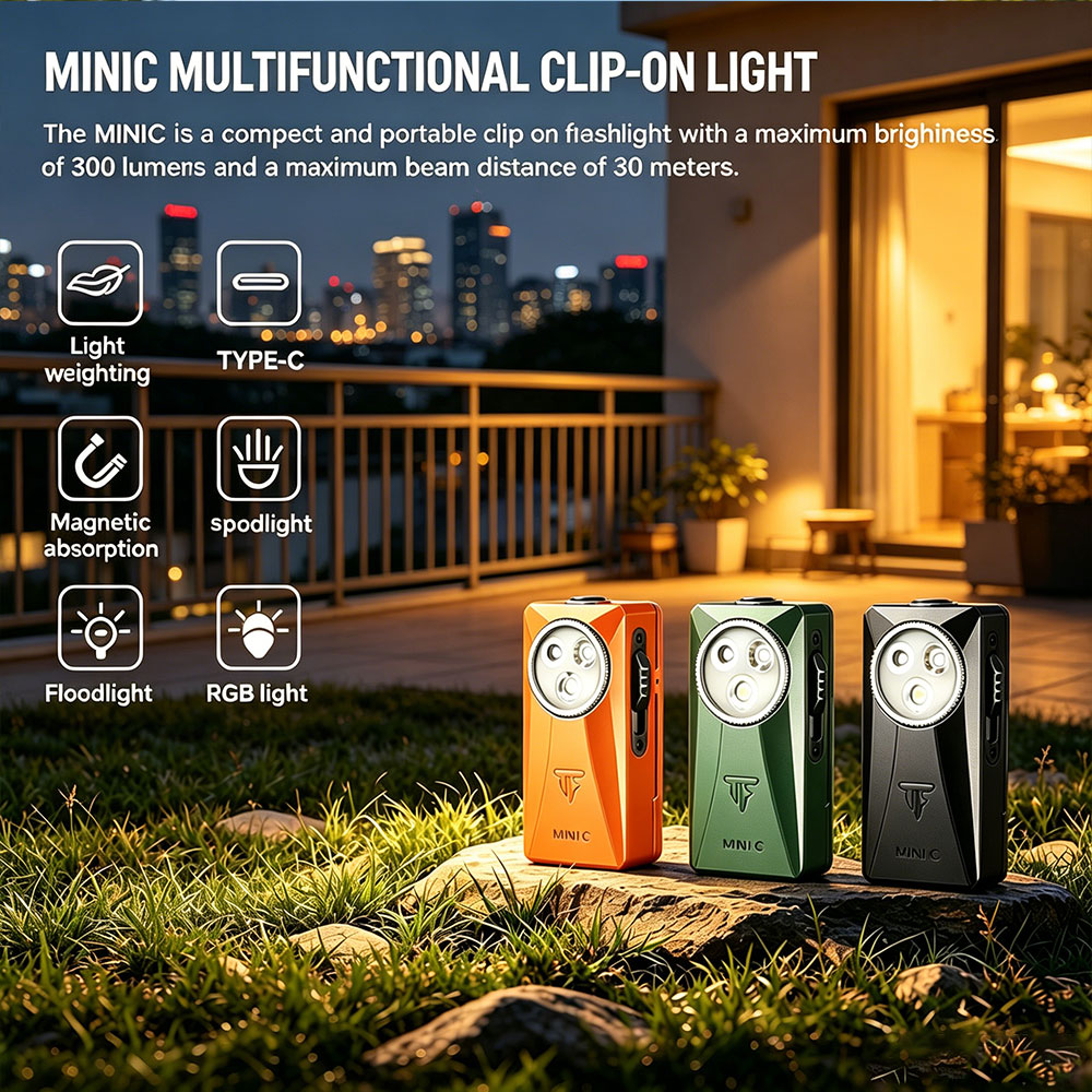 Lanterna EDC Trustfire MINIC 8 - Edc Carry Flashlight avaliação e preço
