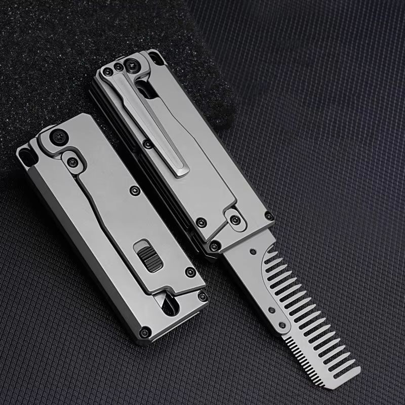 Liga de titânio dobrável pente - Comb Pocket Titanium avaliação e preço