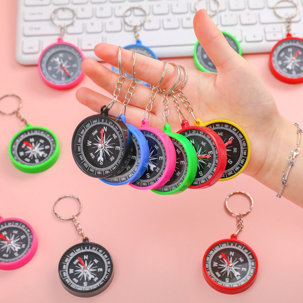 Bússola de Bolso para Camping  - Compass Keychain Mini avaliação e preço