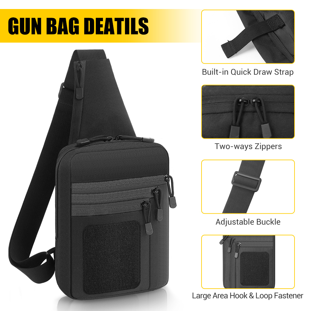 Bolsa Tática para Pistola, Col - Edc Carry Gun avaliação e preço
