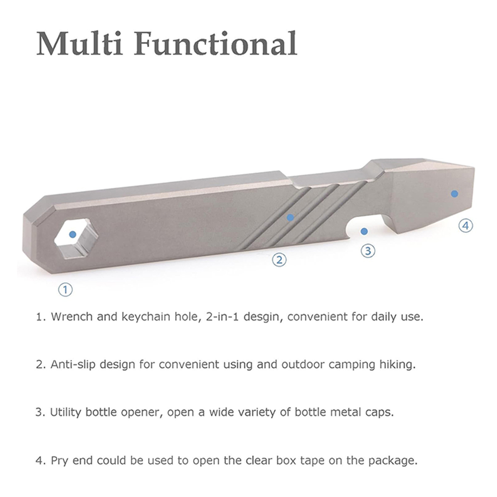 Ferramenta EDC de Titânio – Fe - Micro Screwdriver Kit avaliação e preço
