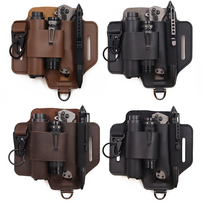 Edc tático ferramenta coldre d - Edc Carry Belt Pouch avaliação e preço