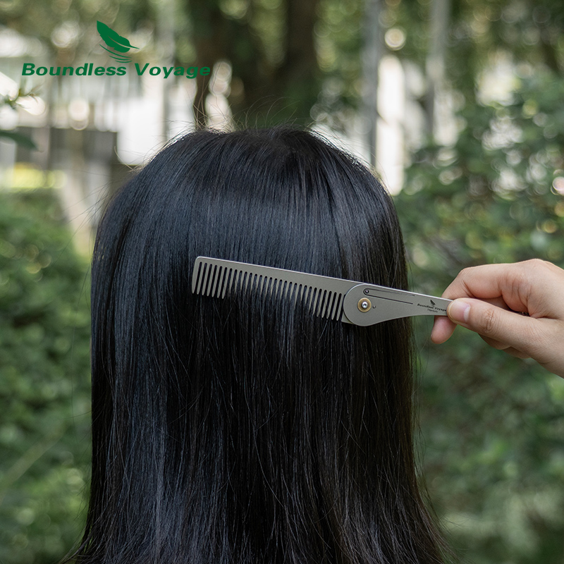 Pente dobrável de titânio, pen - Comb Pocket Titanium avaliação e preço