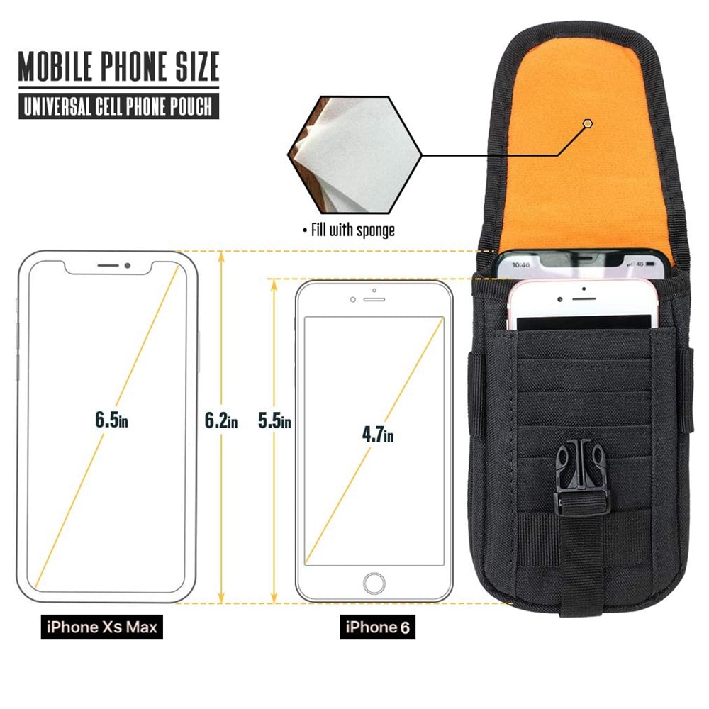 Bolsa Tática para Telefone Mol - Edc Carry Belt Pouch avaliação e preço