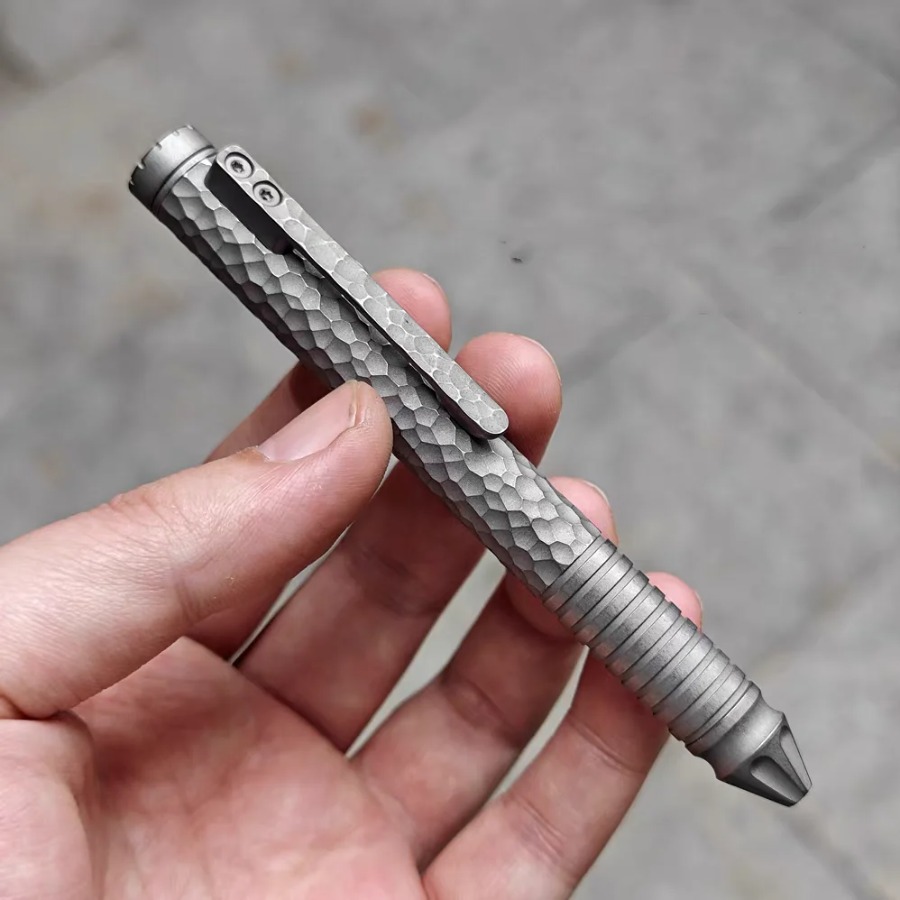 Caneta de Titânio TC4 para EDC - Edc Every Day Carry おもちゃ avaliação e preço