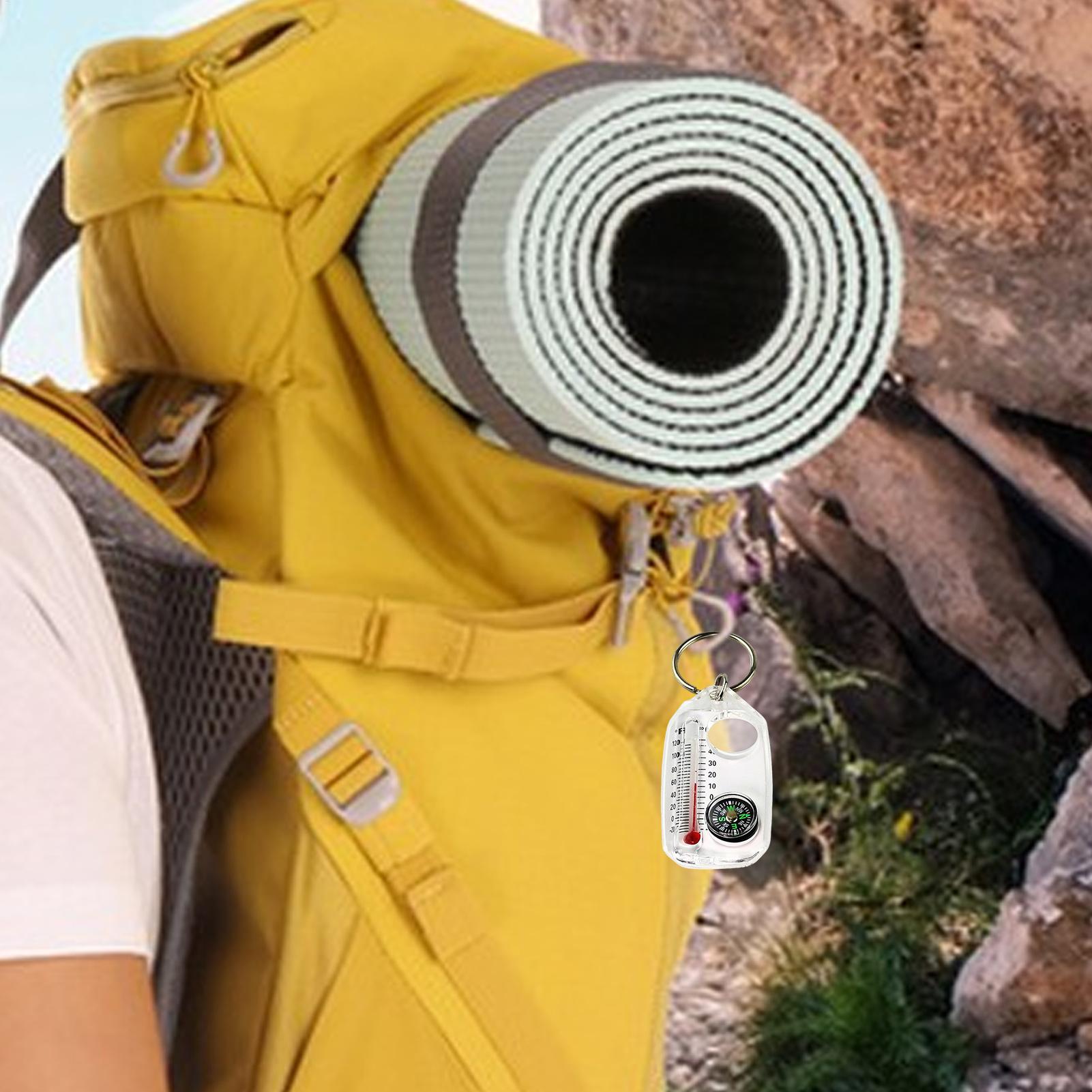 Bússola de Sobrevivência 3 em  - Compass Keychain Mini avaliação e preço
