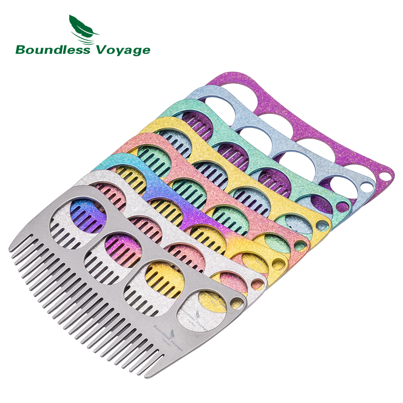 Pente de titânio sem cabo Boun - Comb Pocket Titanium avaliação e preço