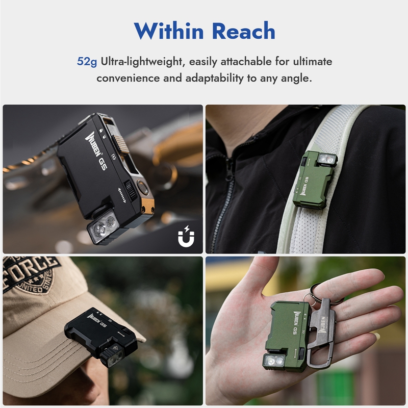 Lanterna EDC WUBEN G5 & X4 Rec - Edc Carry Flashlight avaliação e preço