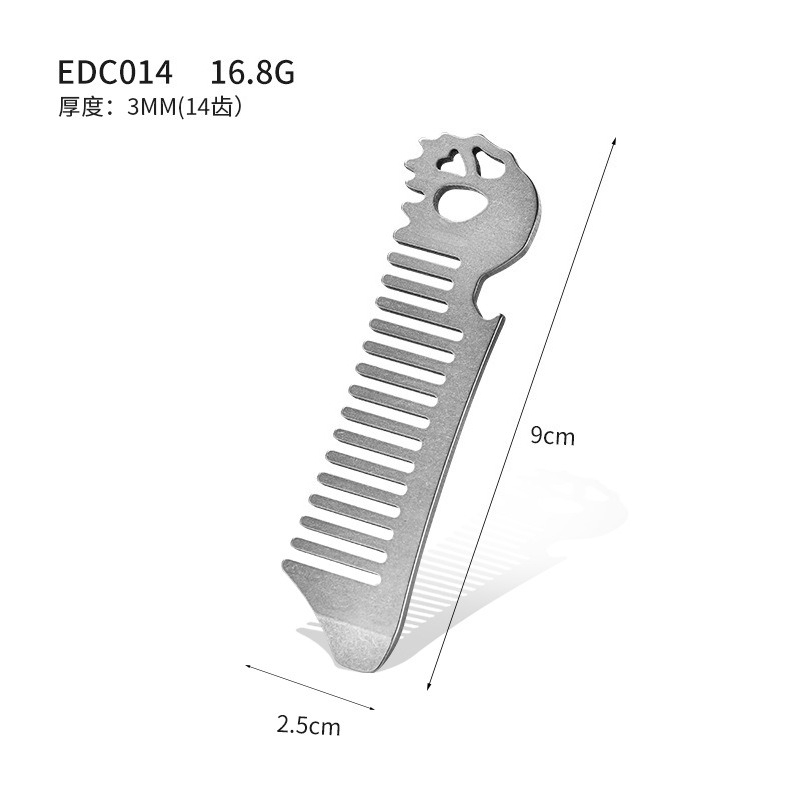 Pente de Cabelo Portátil de Bo - Comb Pocket Titanium avaliação e preço