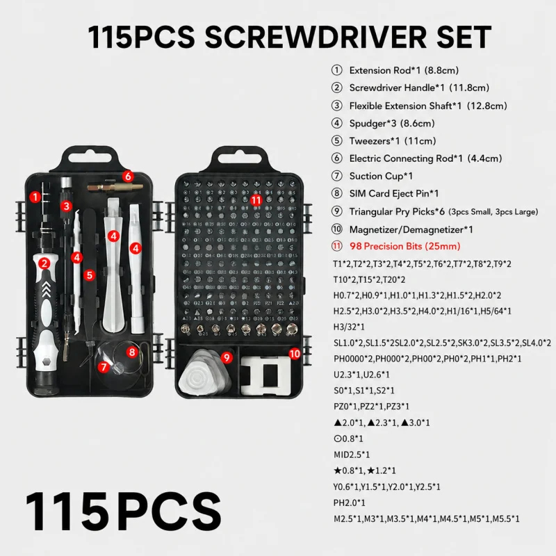 Conjunto de Chaves de Fenda Ma - Micro Screwdriver Kit avaliação e preço