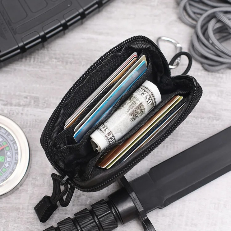 Bolsa tática edc para chaves a - Edc Carry Belt Pouch avaliação e preço
