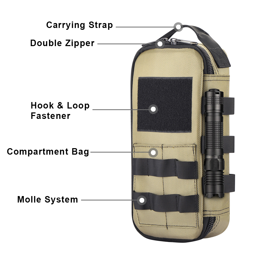 Utilitário tático edc bolsa re - Edc Carry Pouch avaliação e preço