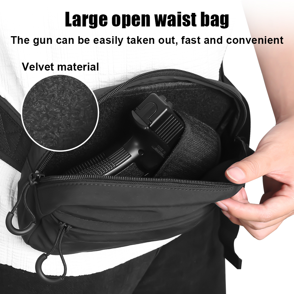 Bolsa tática crossbody para pi - Edc Carry Gun avaliação e preço