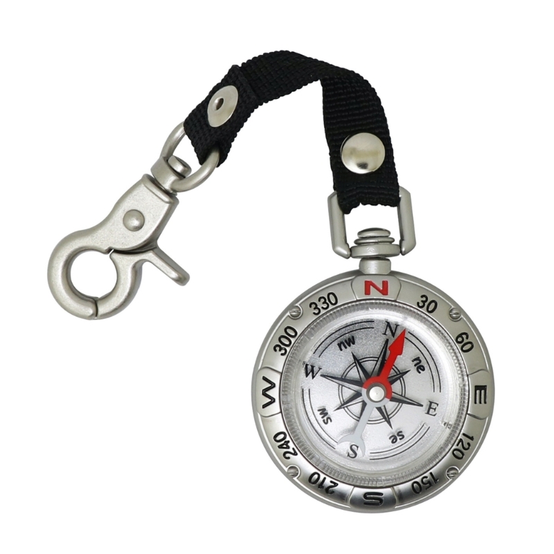 Mini Bússola com Cordão e Chav - Compass Keychain Mini avaliação e preço