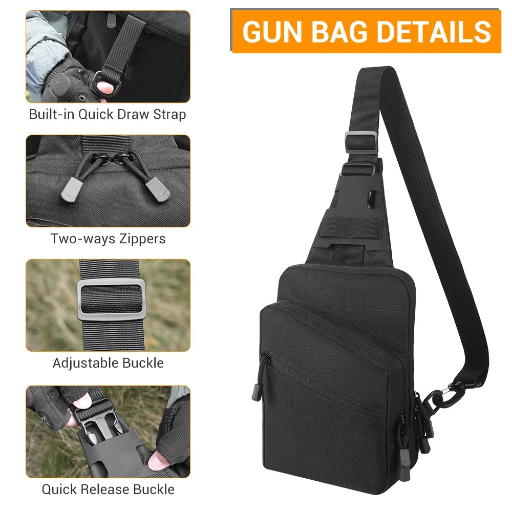 Bolsa Tática para Pistola, Bol - Edc Carry Gun avaliação e preço