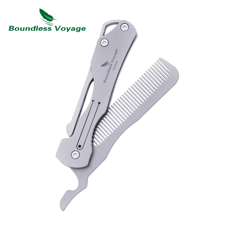 Pente dobrável de titânio para - Comb Pocket Titanium avaliação e preço