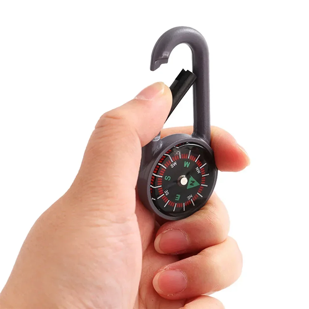 Bússola ao ar livre mosquetão  - Compass Keychain Mini avaliação e preço