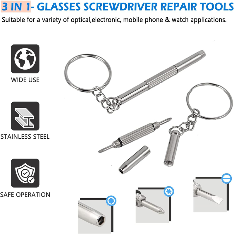 Mini chaves de fenda de óculos - Micro Screwdriver Kit avaliação e preço